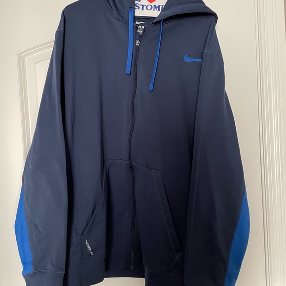 Nike Jackets & Coats Mens Blue Nike Jacket Poshmark